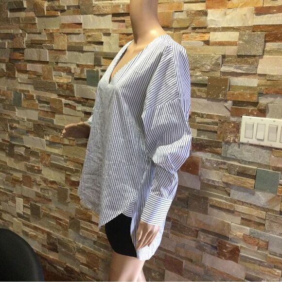 HARSHMAN Long Sleeve Stripped Tunic - Picture 2 of 12